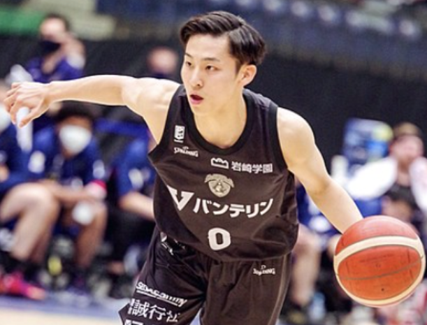 Yuki Kawamura playing with his B. League Team, the Yokohama B-Corsairs, in 2021. (Wikimedia Commons) 